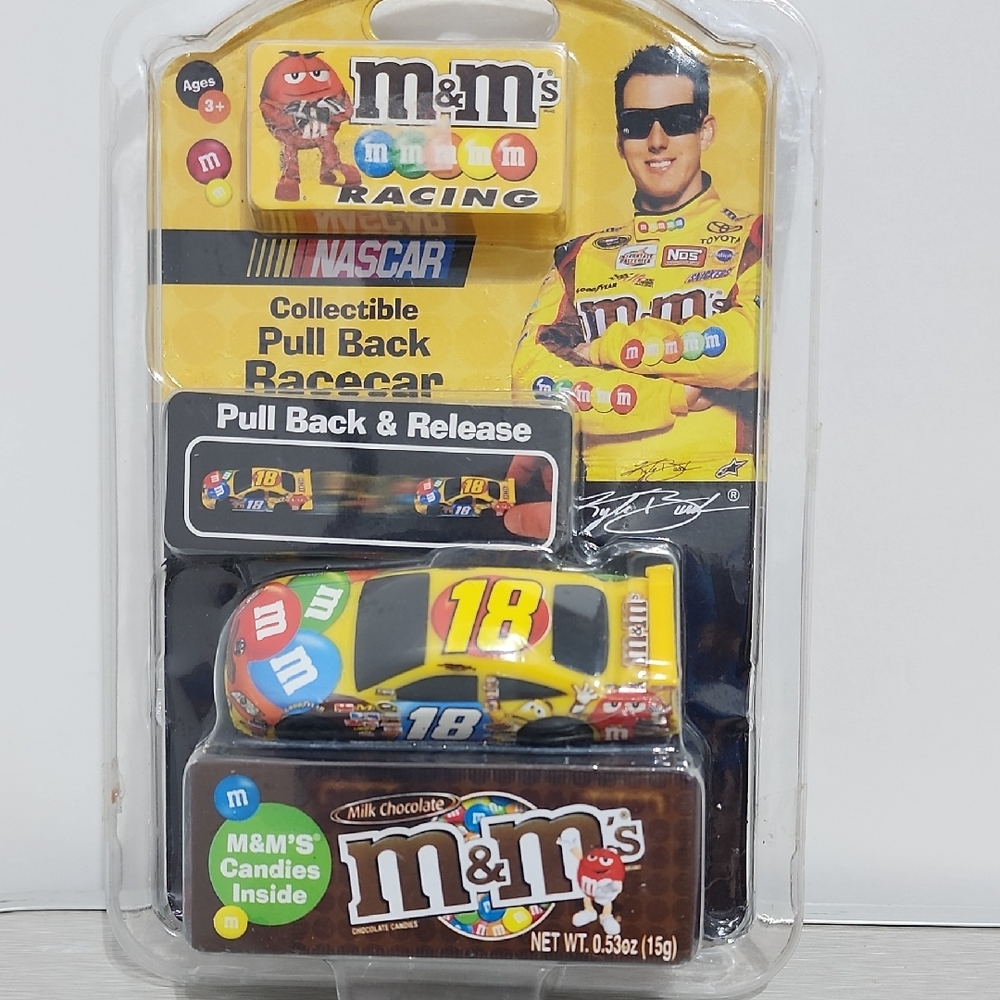 M&M'S Racing Pull Back Car with Colorful Design